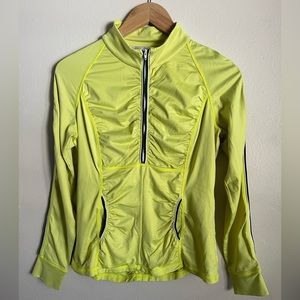 Boston Proper athleisure, long sleeve jacket/top.